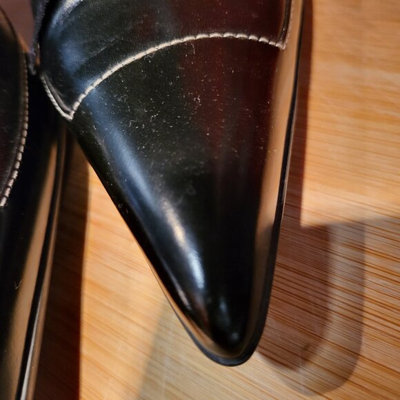 PRADA Point toe Kitten Heels size 40.5 - Picture 10 of 14